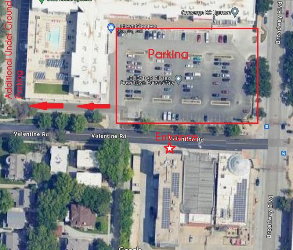 Uptown Parking Map